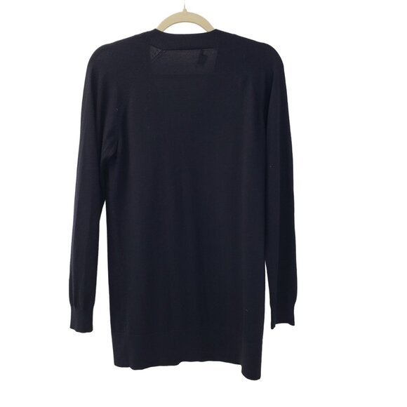 Theory Wool Blend V-Neck Tunic Sweater Size Small - Picture 2 of 5